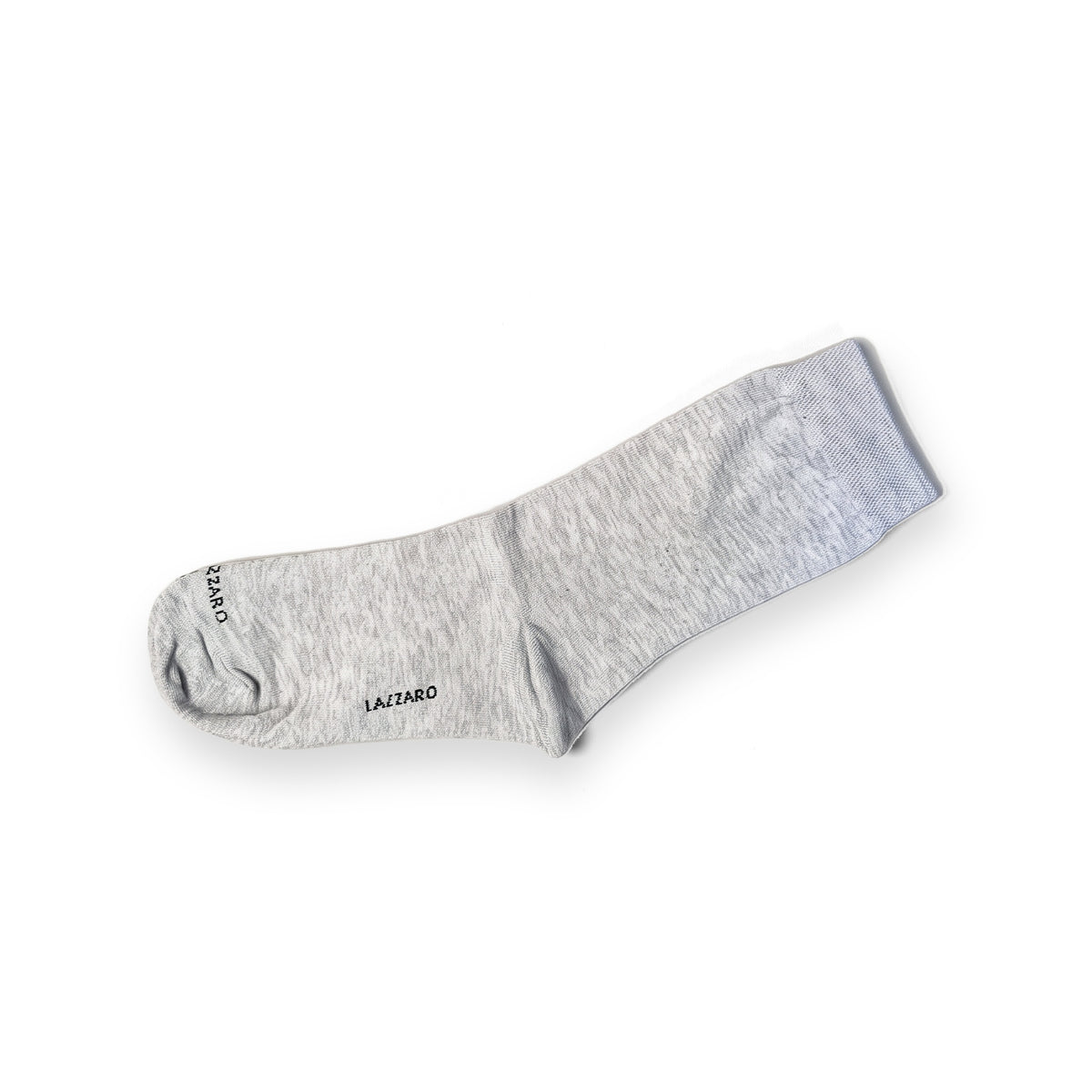 Lazzaro long sock, light grey