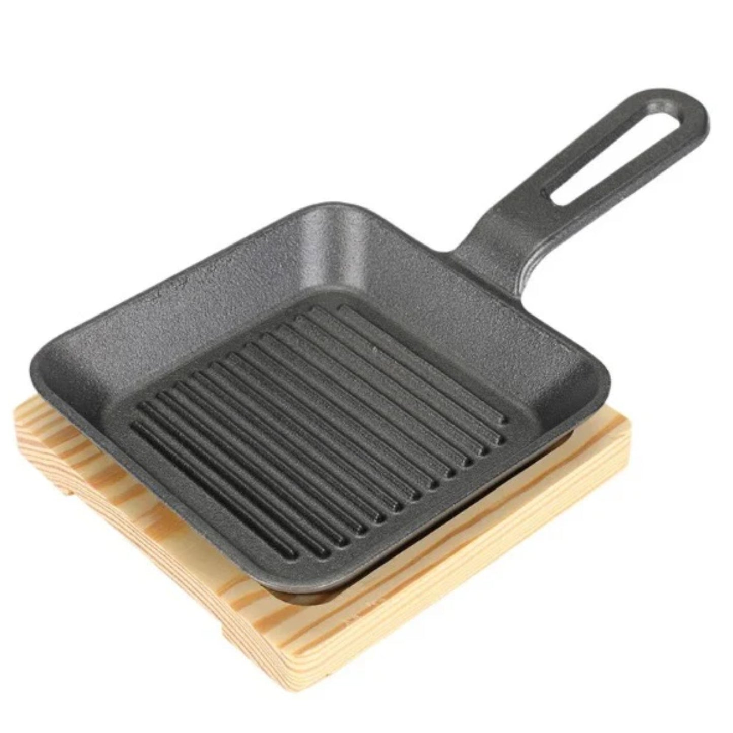 Iron-Cast Square Grill