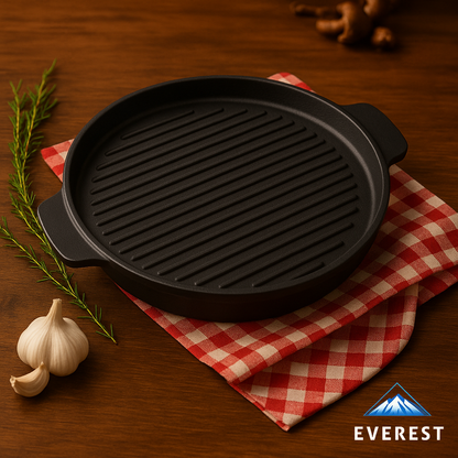 Cast-Iron Round Grill