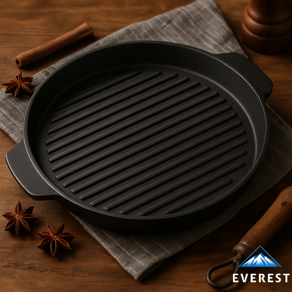 Cast-Iron Round Grill