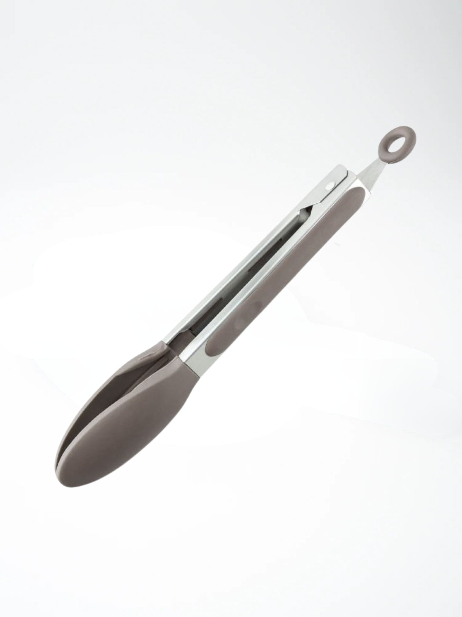 SKK silicone kitchen tongs / grip - heat-resistant, safe on non-stick coatings