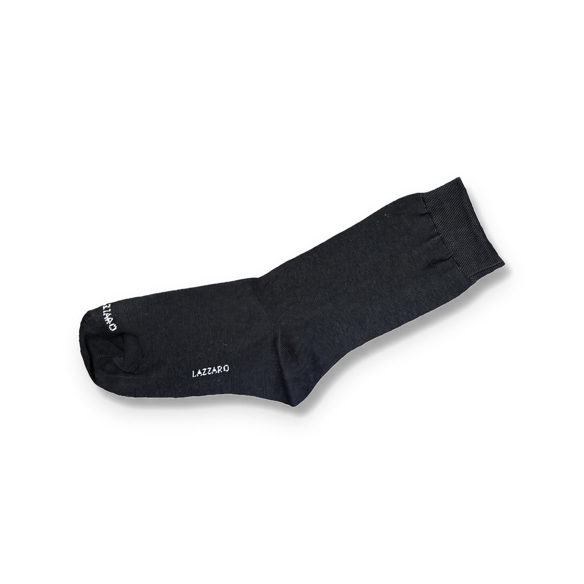 Lazzaro long sock, black