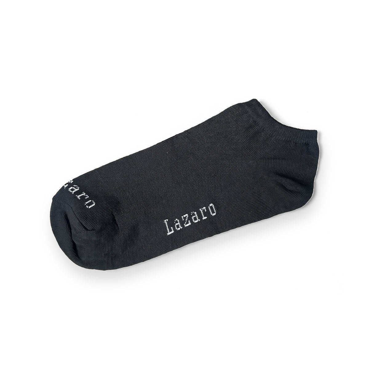 Lazaro short sock, black