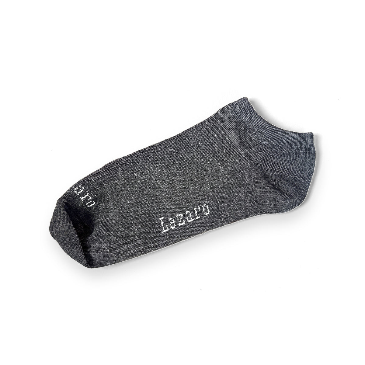 Lazaro short sock, charcoal