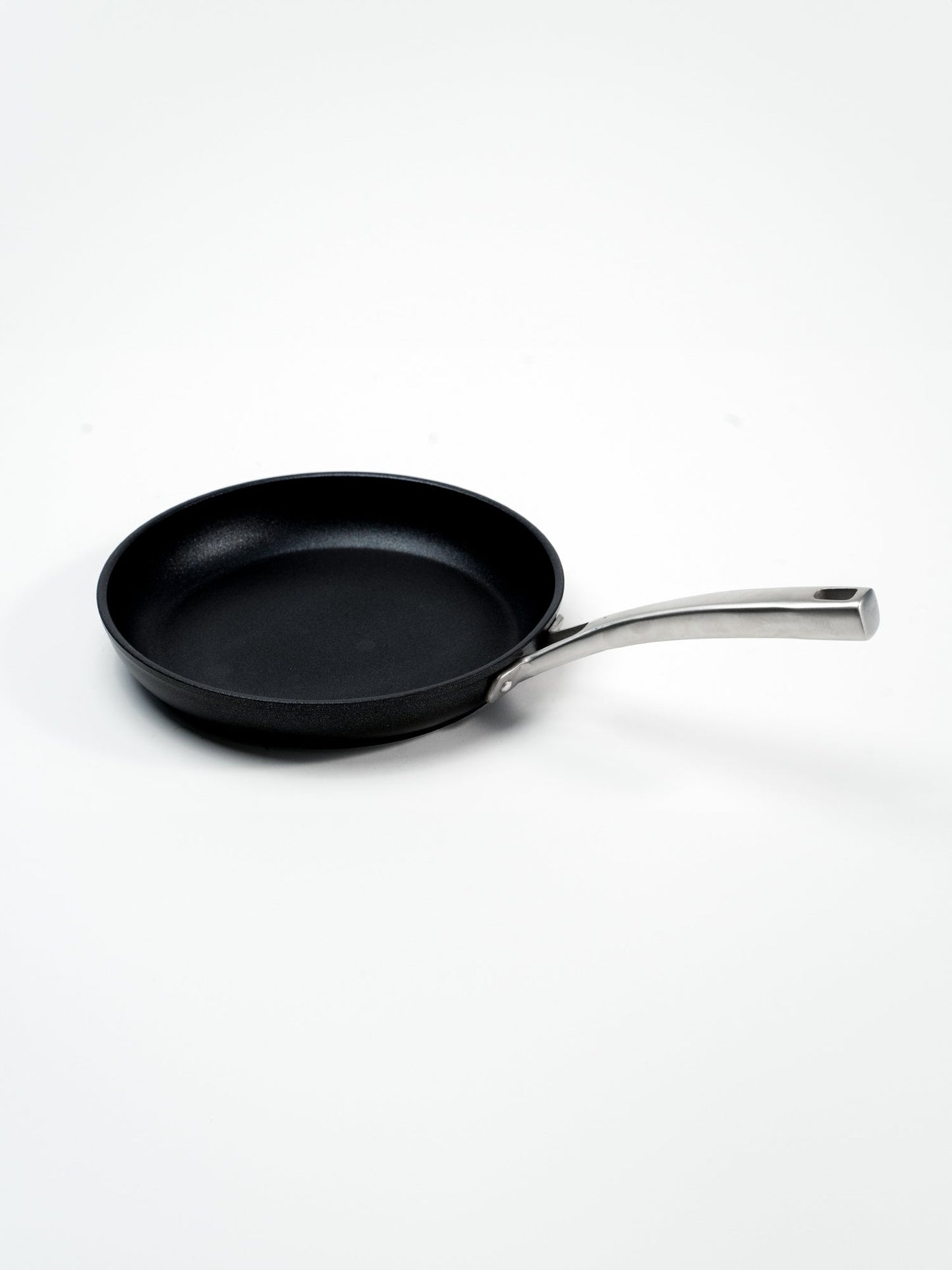 SKK Lightweight German titanium frying pan - angled view