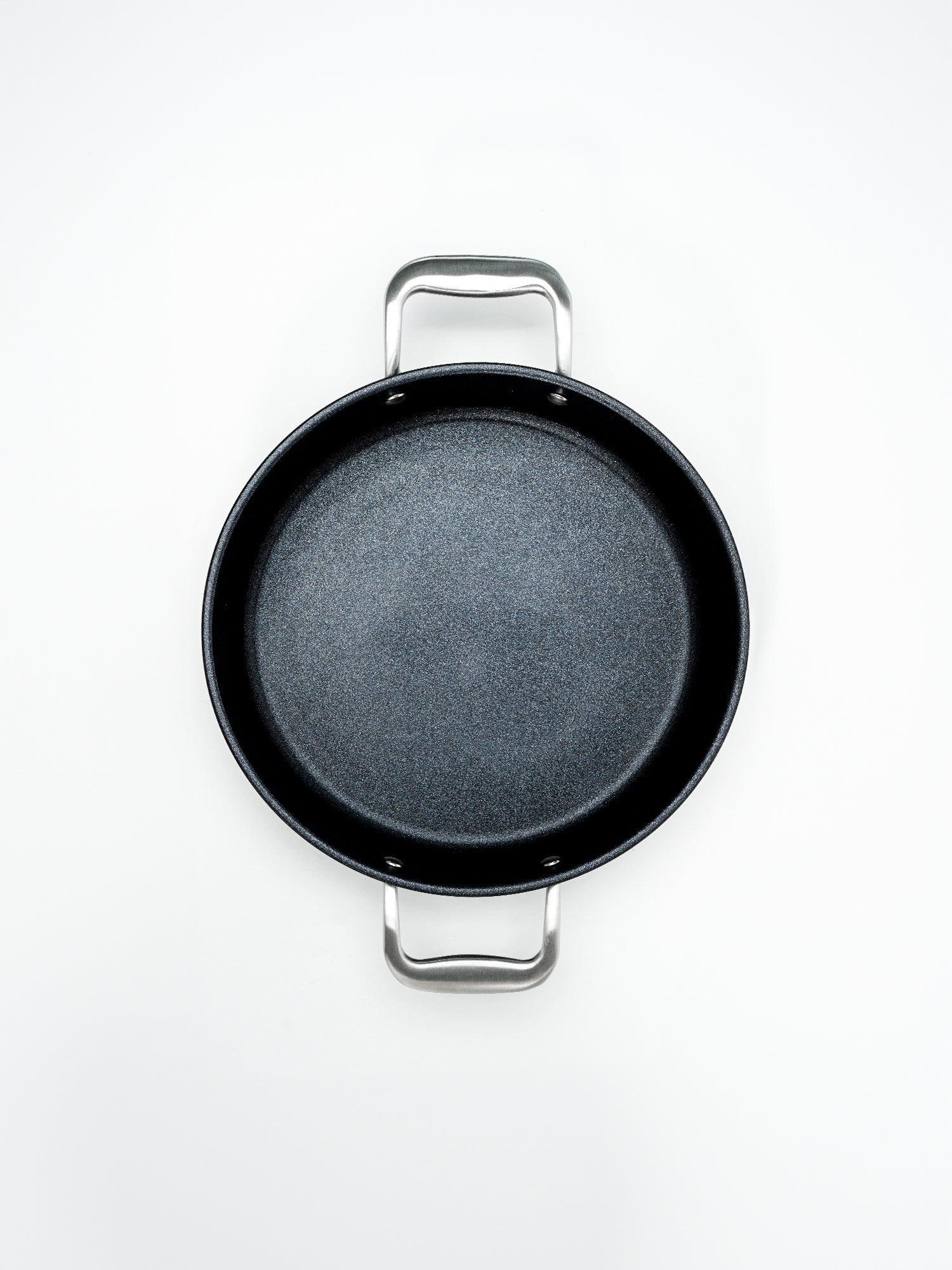 SKK Lightweight round serving pan with glass lid - top view