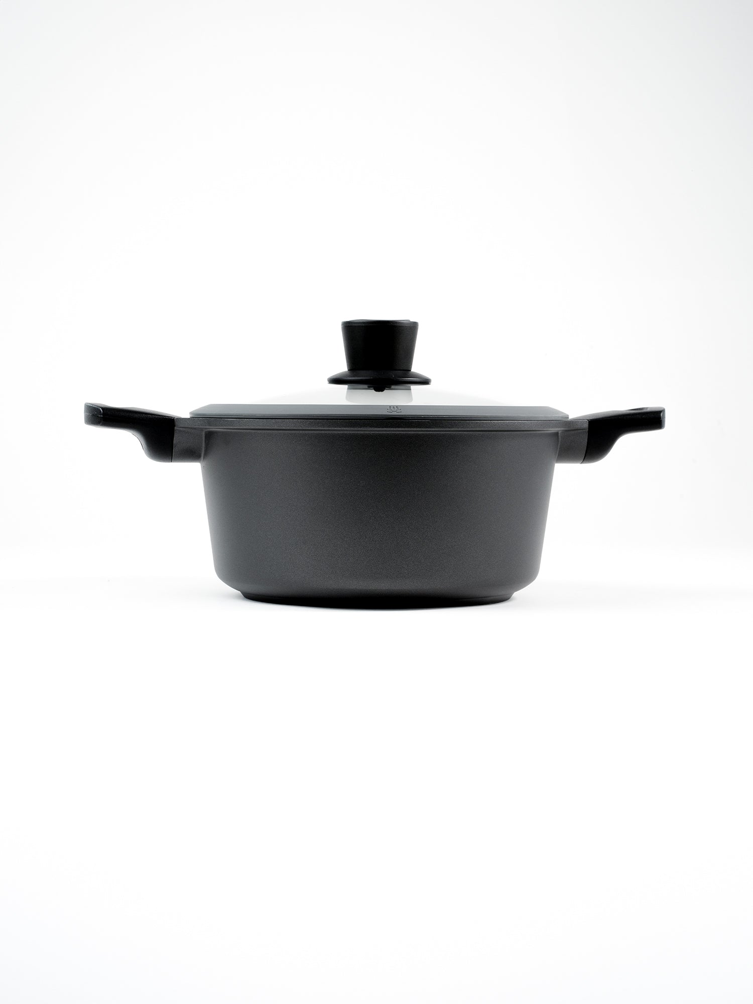 SKK Allrounder cooking pot with glass lid - side view