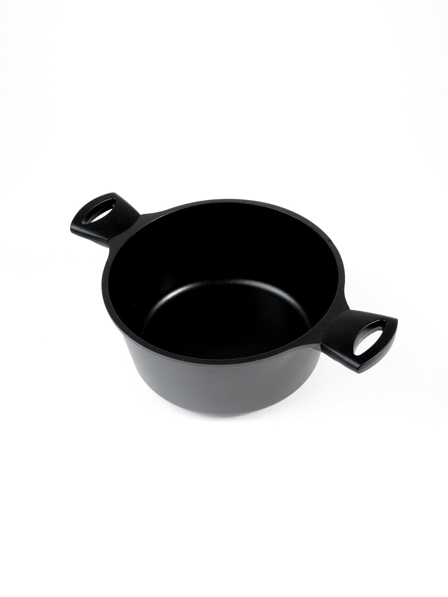 SKK Allrounder cooking pot with glass lid - angled detail