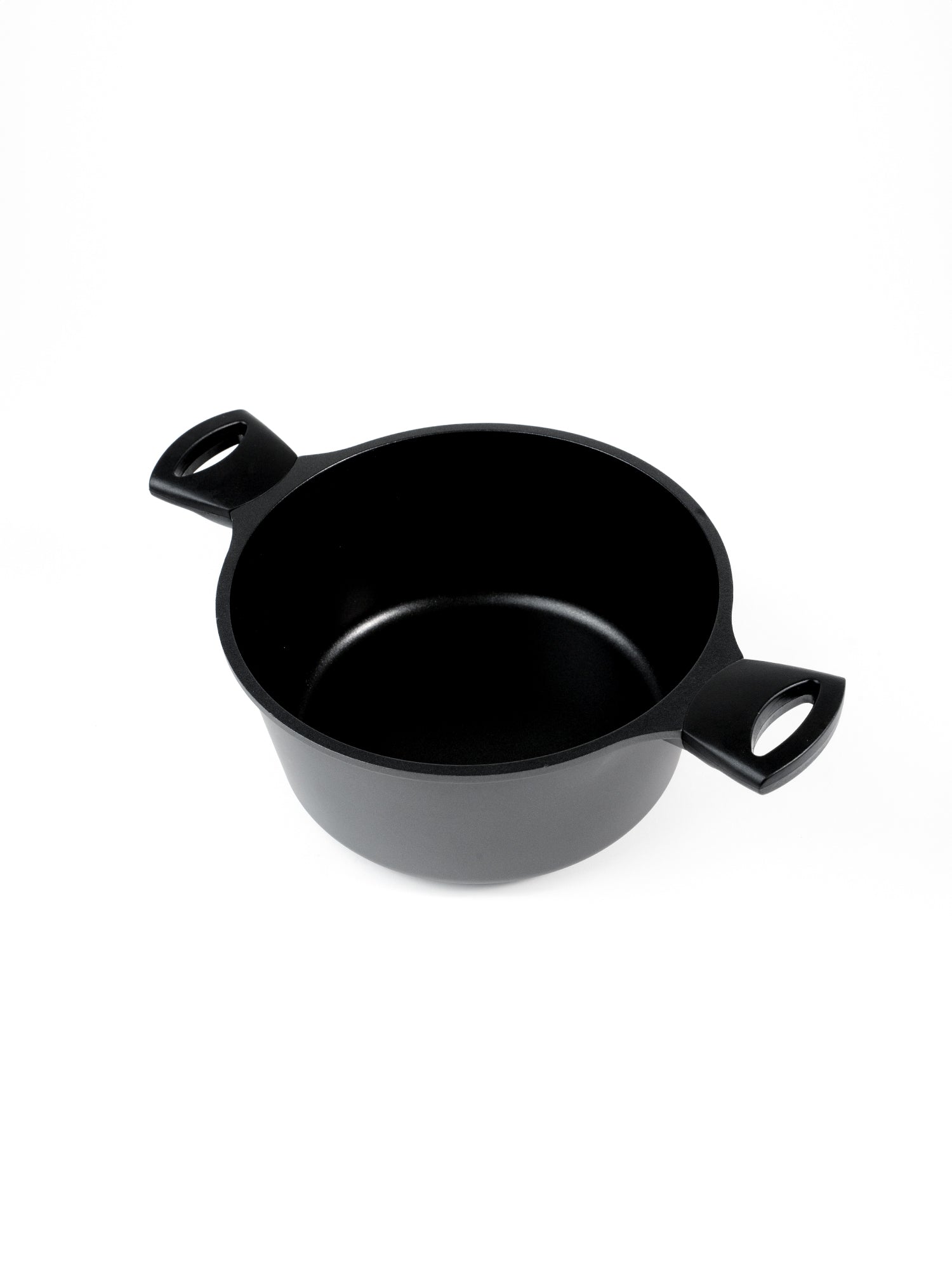 SKK Allrounder cooking pot with glass lid - angled detail