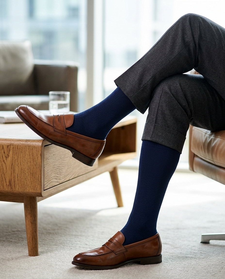 Jaguar long dress socks lifestyle