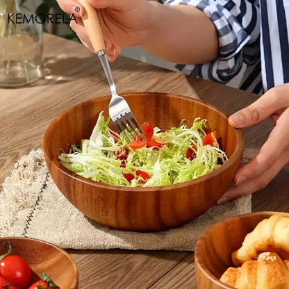 Wooden Bowl Set