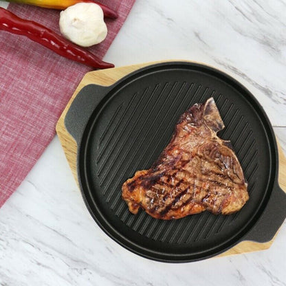 Cast-Iron Round Grill