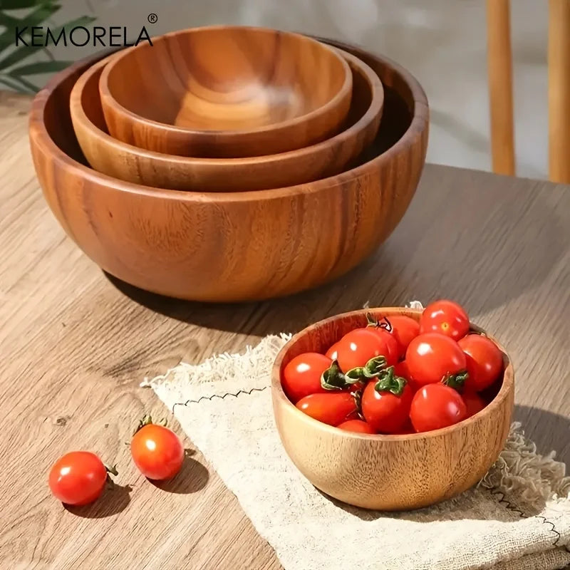 Wooden Bowl Set