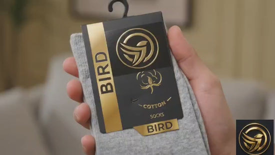 Bird Egyptian cotton socks — product video
